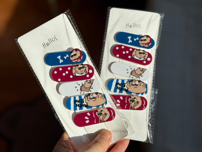 BANDAGE HAIR CLIPS